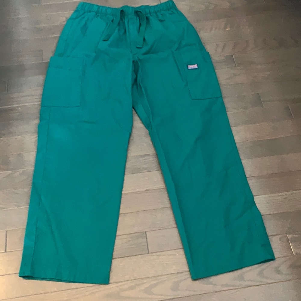 Cherokee Men’s Medium Green Scrub Pants
